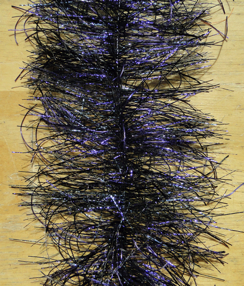 Streamer Brush Crawdaddy Purple & Black Fly Tying Dubbing Brush