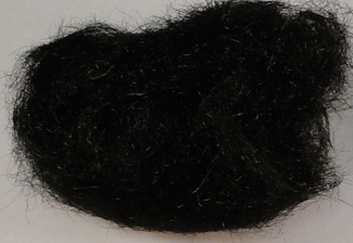 Arctic Snow Dubbing Fly Tying Material Black