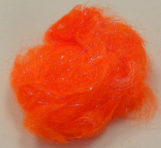 Arctic Wind Dubbing Hot Orange - Fly Tying Materials