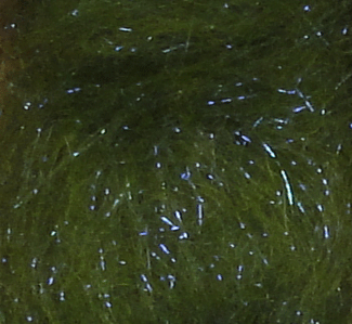 Big Game Dubbing - CLYDE Olive Minnow - Streamer fly tying dubbing