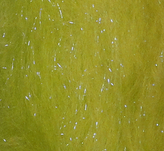 Big Game Dubbing - CLYDE Pale Olive - Fly tying streamer dubbin