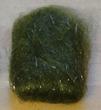 Big Game Dubbing - Mohair long fiber streamer dubbing - Olive