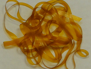 Baby Bug Back - Gold Brown -  Fly Tying Materials - Fly Tyers Dungeon