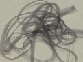 Baby Bug Back - Scud Gray -  Fly Tying Materials - Fly Tyers Dungeon