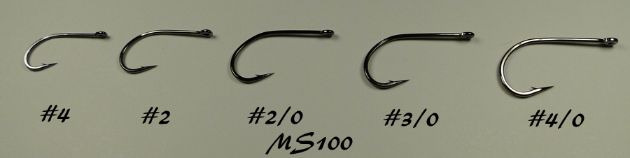 Big Game Hooks - Large Predator Fly Tying Hooks - MS100