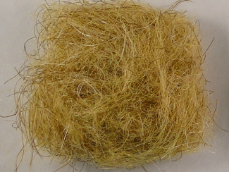 Big Bopper Dubbing Fly Tying Material Hopper Yellow