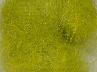 Big Bopper Dubbing - Dry Fly - Deer Hair Substitute - Pale Olive Yellow