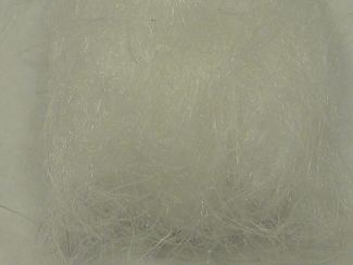 Big Bopper Dubbing - Dry Fly - Deer Hair Substitute - White