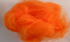 Bull Frawg Dubbing Fly Tying Material Caddis Orange