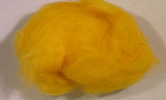 Bull Frawg Dubbing Fly Tying Material Lemon Hopper