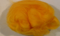 Bull Frawg Dubbing Fly Tying Material Light Amber