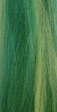 Congo Hair Blends Fly Tying Material Synthetic Hair Chartreuse/Kelly Green