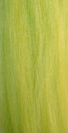 Congo Hair Blends Fly Tying Material Synthetic Hair Chartreuse/Yellow