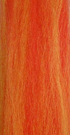 Congo Hair Blends Fly Tying Material Synthetic Hair Yellow & Red