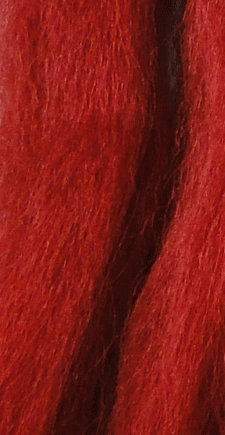 Congo Hair Fly Tying Material Blood Claret