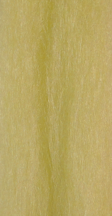 Congo Hair Fly Tying Material Pale Yellow