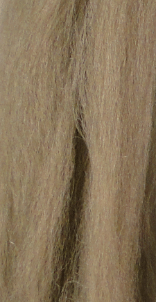Congo Hair Fly Tying Material Shiner Tan