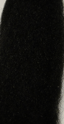 Crinkle Hair Dry Fly Wing Material Black - Fly Tyers Dungeon