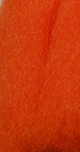 Crinkle Hair Dry Fly Wing Material Hi Vis Orange - Fly Tyers Dungeon
