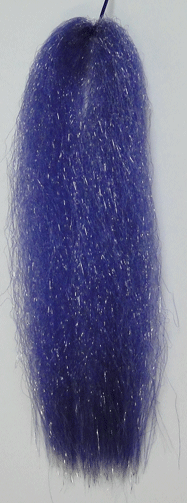 Crystal Hair Fly Tying Synthetic Hair - Deep Purple