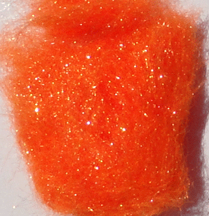 Czech Dubbing for Czech Nymohs, Suds and Sow Bugs Hot Orange