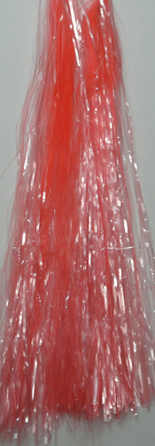 Fish Flash Clear and Clear Colors Fly Tying Tinsel Fl Pink