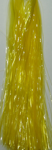 Fish Flash Clear and Clear Colors Fly Tying Tinsel Yellow