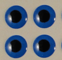 Fisch Eyes Fly Tying Material Sky Blue Flay