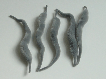 Gator Tails - Gray - Fly Tying Materials - FTD