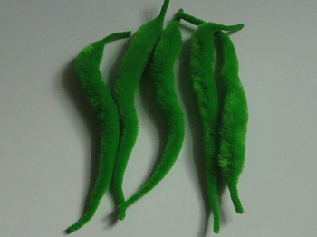 Gator Tails - Olive Green - Fly Tying Materials - FTD