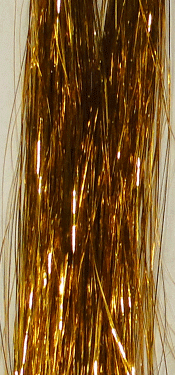 H2O Flash Yellow Gold Fly Tying Flash & Tinsel Materials