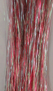 H2O Pearl Baitfish Flash Fly Tying Material Pink Deep