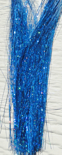 H2O Flash Fly Tying Flash Holographic Flats Blue