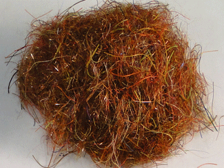 KRAP Dubbing Fly Tying Material Brown-ish