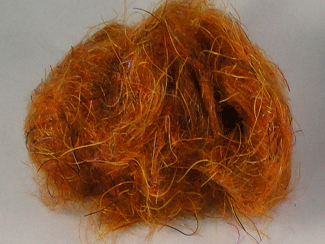 KRAP Dubbing Fly Tying Material Hot Orange-ish