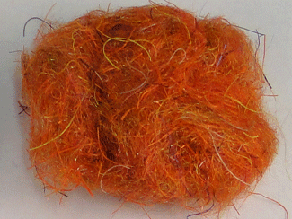 KRAP Dubbing Fly Tying Material Orange-ish