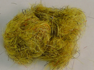 KRAP Dubbing Fly Tying Material Yellow-ish