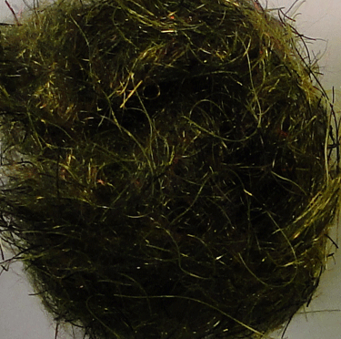 MS Bugger Dub Fly Tying Material - Peacock