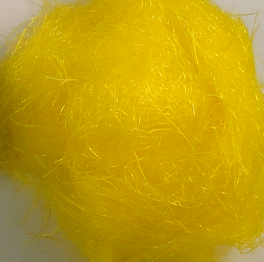 MS Bugger Dub Fly Tying Material - Yellow