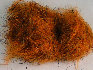 MS Nymph Dubbing Fly Tying Material GT Orange