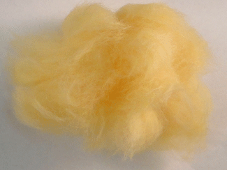 Mottled Bull Frawg Dubbing Fly Tying Material Cream Hopper