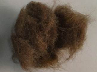 Mottled Bull Frawg Dubbing Fly Tying Material Sedge Brown