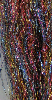 Northern Lights Flash Fly Tying Material Hot White