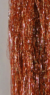 Northern Lights Flash Fly Tying Material Gold Red