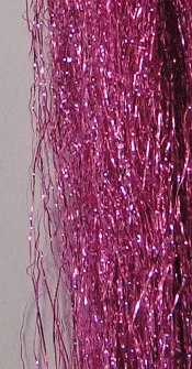Northern Lights Flash Fly Tying Material Pink Hot White
