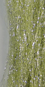 Northern Lights Flash Fly Tying Material Silver Hot Chartreuse