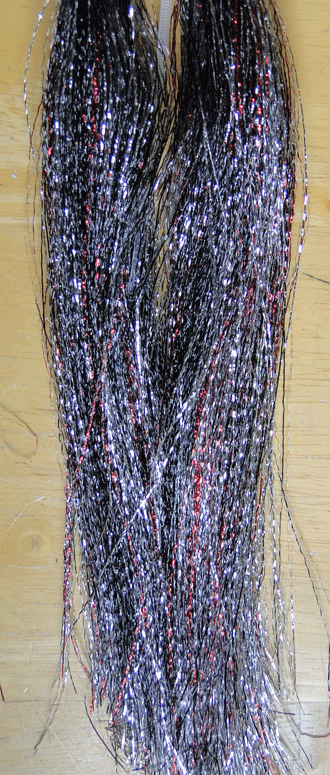 Northern Flash Fly Tying TInse Material Silver Fallfish
