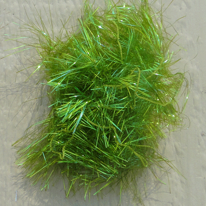 Polar Ice Polar Chenille 1" Long One Side Chenille - Olive