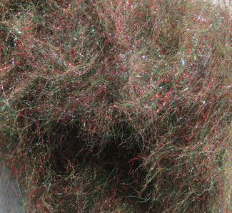 Pseudo Peacock Dubbing - Mahogany Brown - Fly Tying Material