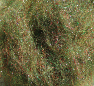 Pseudo Peacock Dubbing - Olive - Fly Tying Material